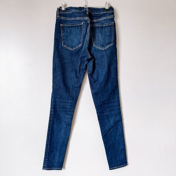 Gap High Rise True Skinny Dark Wash Jean Size 27 - Picture 4 of 7